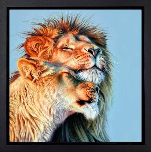 Brave Hearts by Darryn Eggleton - Framed Limited Edition Box Canvas