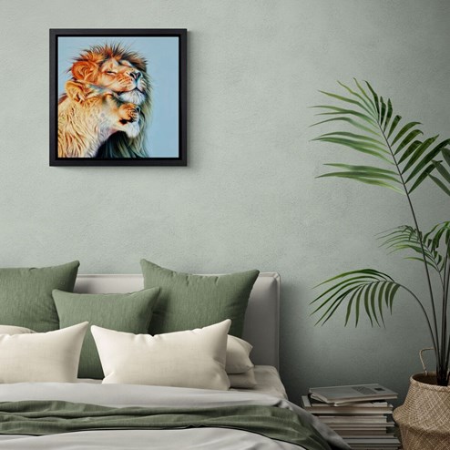 Brave Hearts by Darryn Eggleton - Limited Edition Box Canvas wall setting